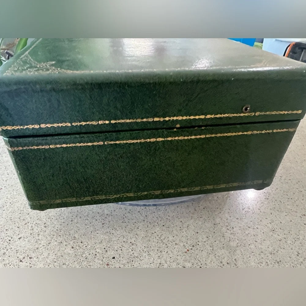 1950s mid century jewelry box AS IS - Picture 8 of 12